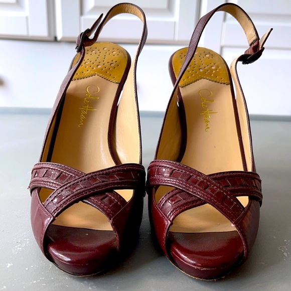 cole haan nike air slingbacks